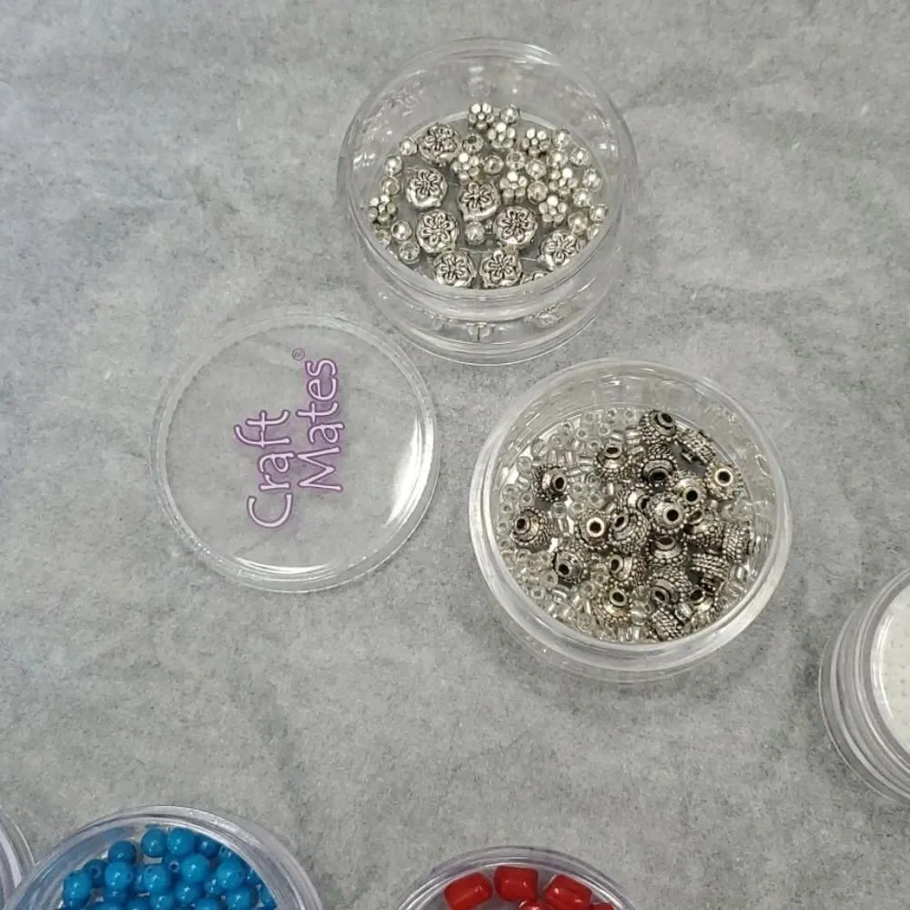 Beads and charms and beads and charms lot